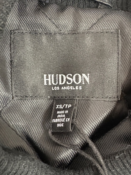 Hudson Los Angeles Corduroy & Leather Varsity Jacket XS New With Tags $495 - Picture 5 of 10